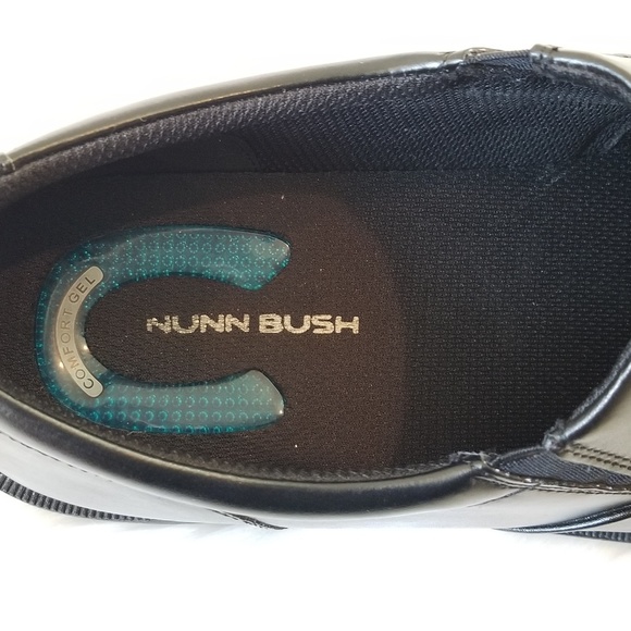 Nunn Bush men's black leather loafers size 13 - Picture 6 of 8